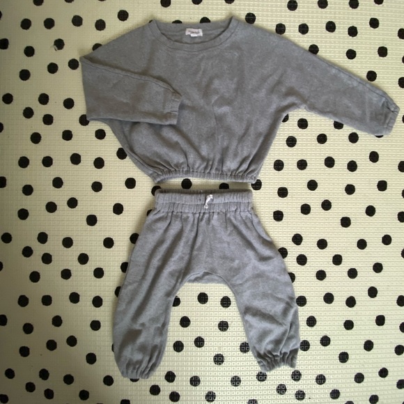 2 Piece Ribbed Pullover + Jogger Set (Baby/Toddler) - Picture 4 of 6
